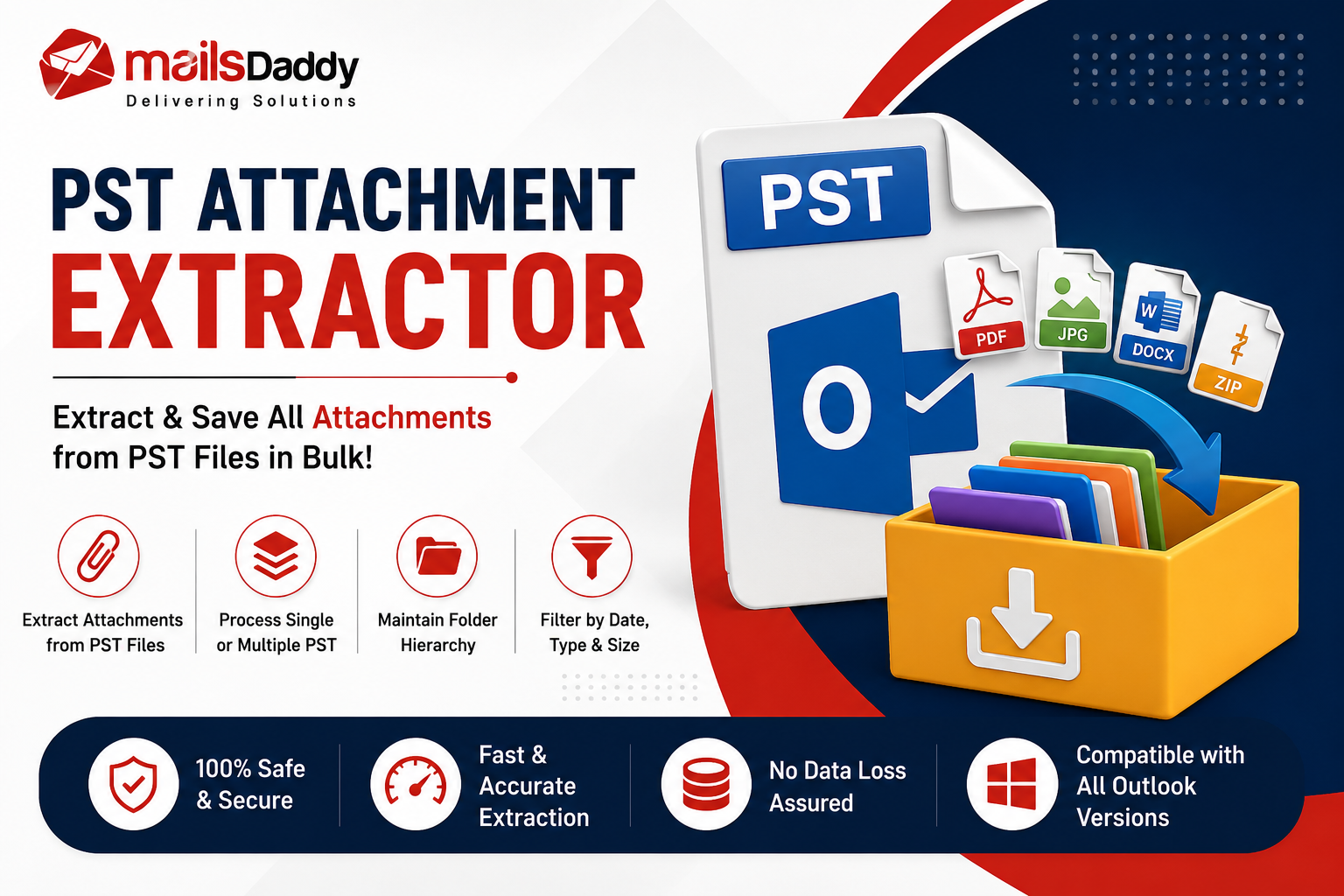  Quickly Extract Attachments from Outlook PST file