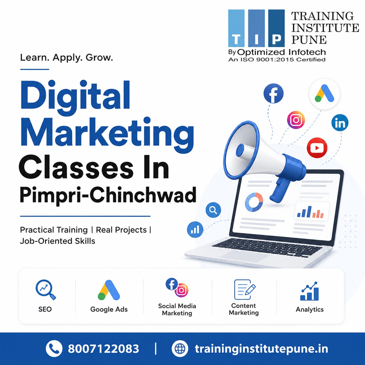  Digital Marketing Classes In Pimpri-Chinchwad – Training Institute Pune