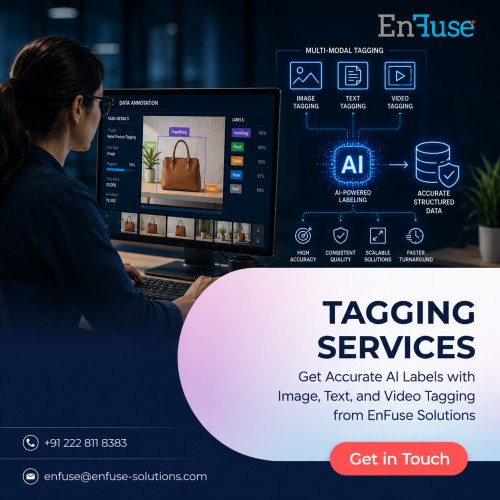  Get Accurate AI Labels with Image, Text, and Video Tagging from EnFuse Solutions