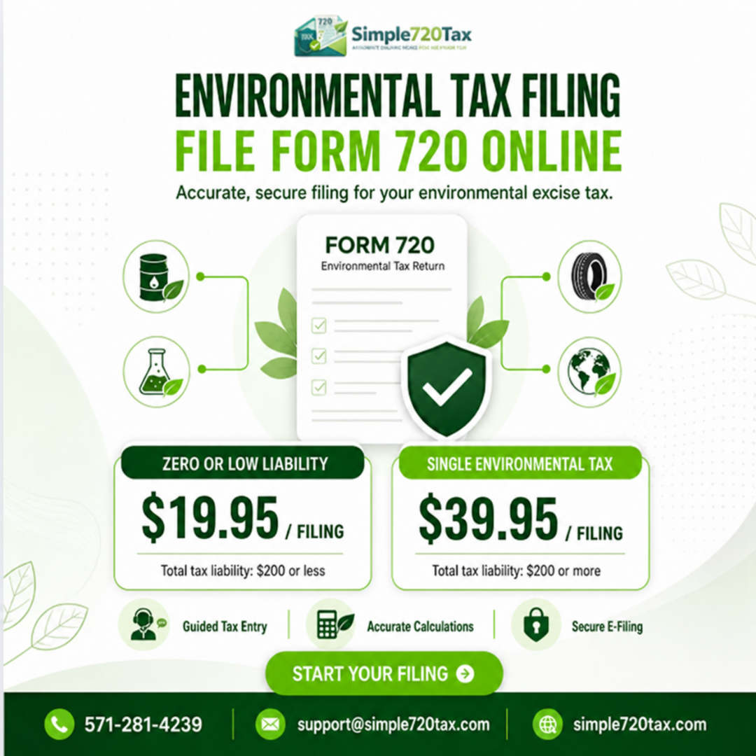  What Taxes Are Reported on Form 720? Federal Excise Tax Categories Explained