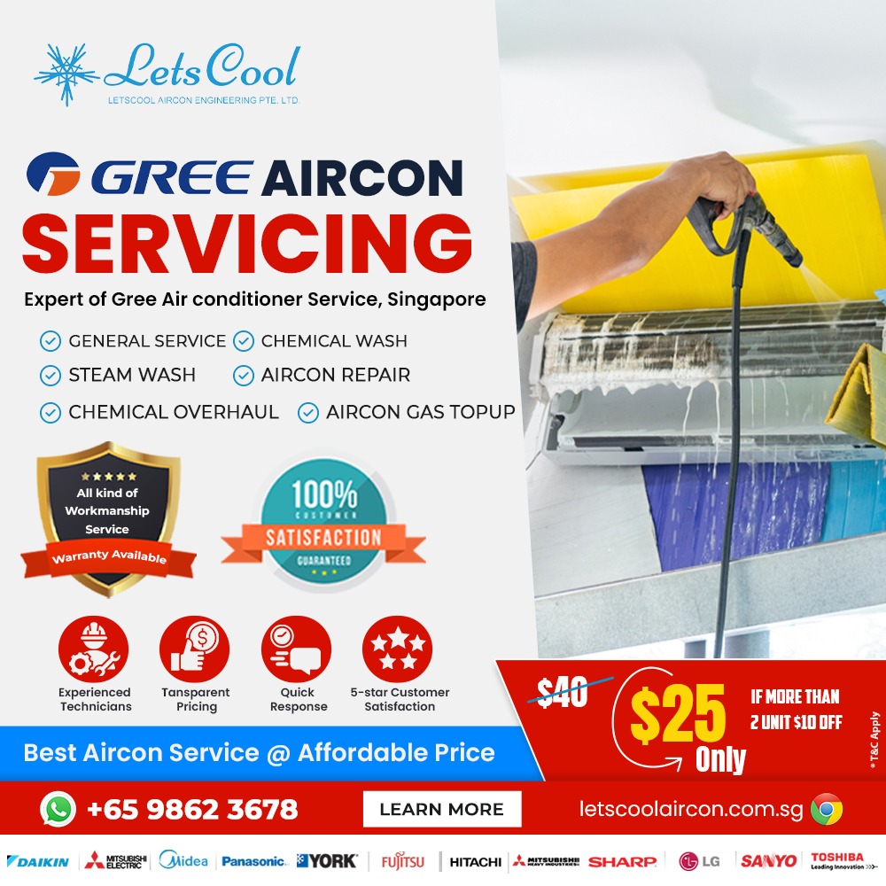  Gree Aircon Servicing