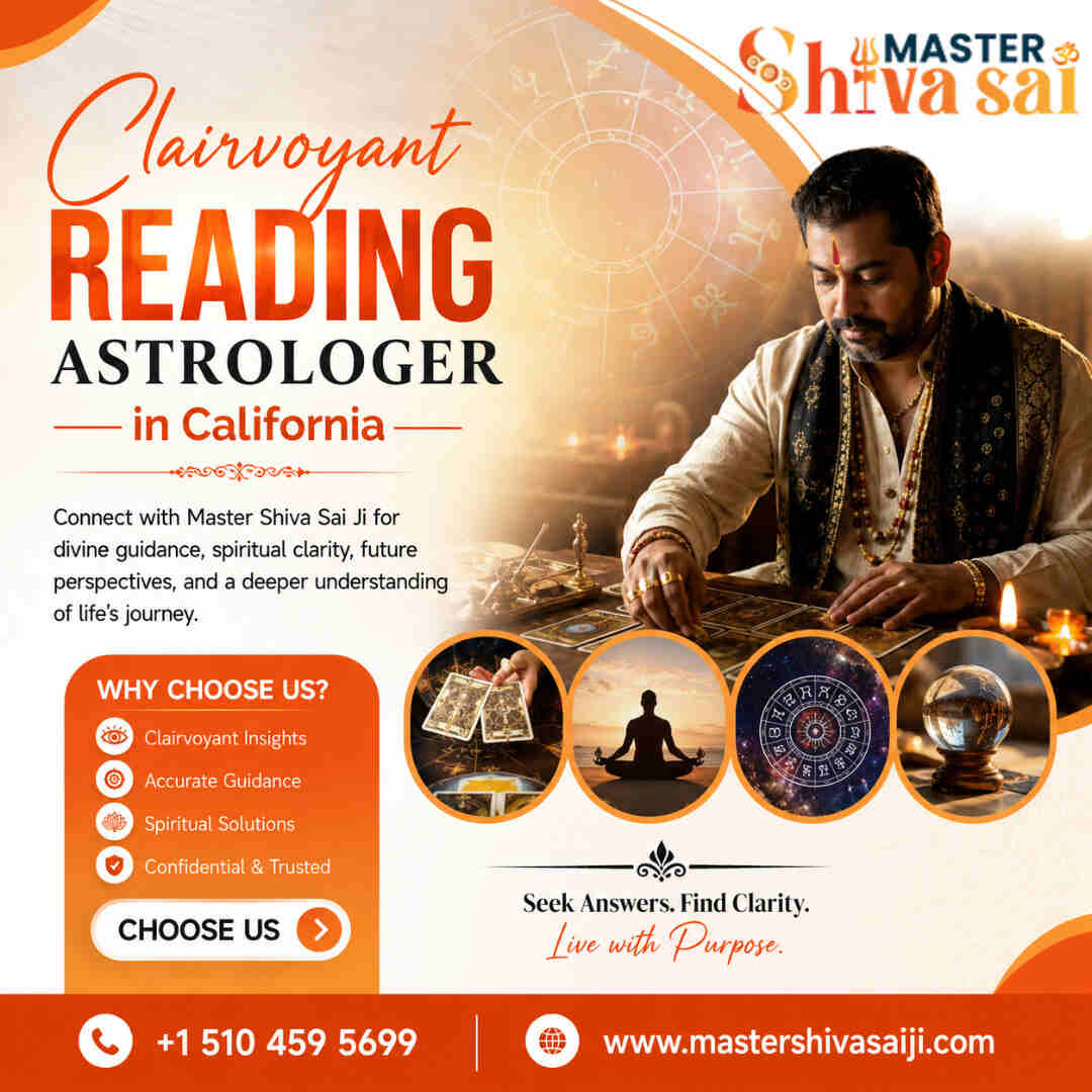  Clairvoyant Reading Astrologer in California
