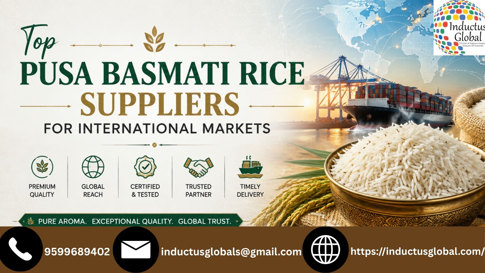  Top Pusa Basmati Rice Suppliers for International Markets