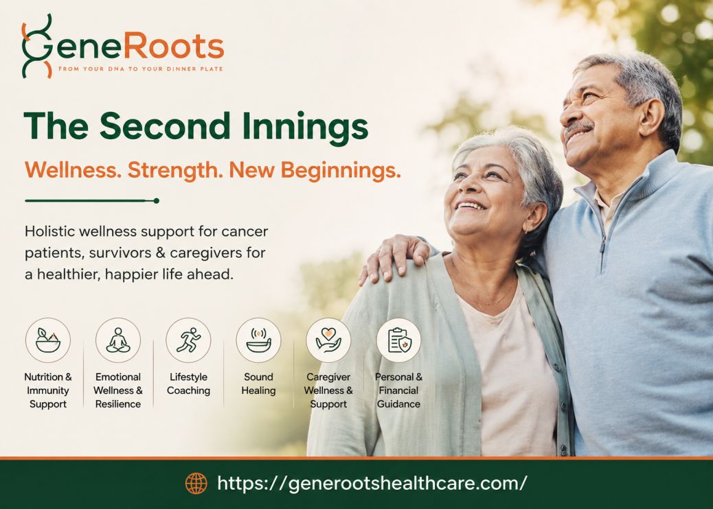  The Second Innings by GeneRoots Healthcare: Holistic Wellness Support for Healthy Ageing