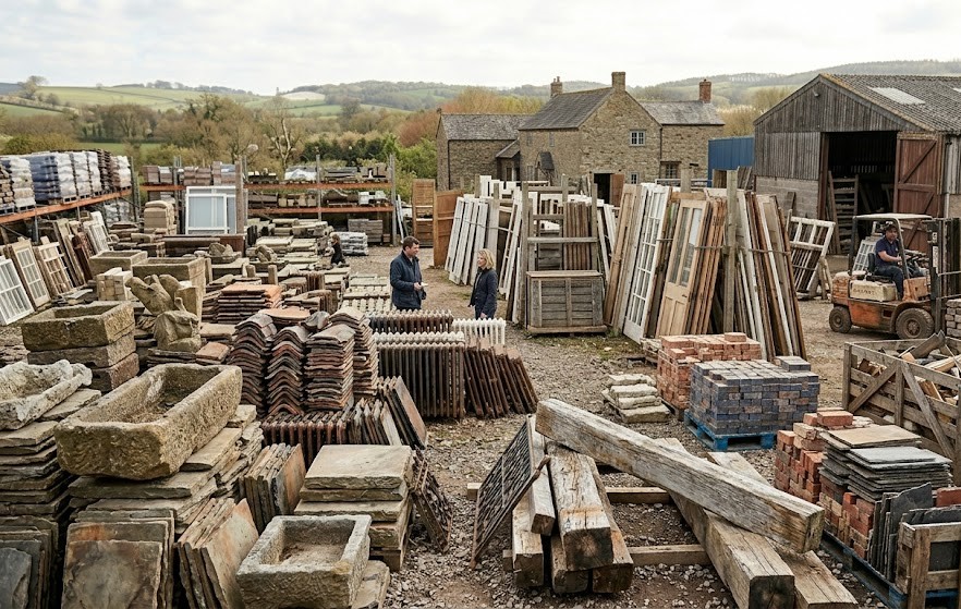  Reclaimed Flooring, Tiles & Hearths for Heritage Houses | Ludlow Salvage
