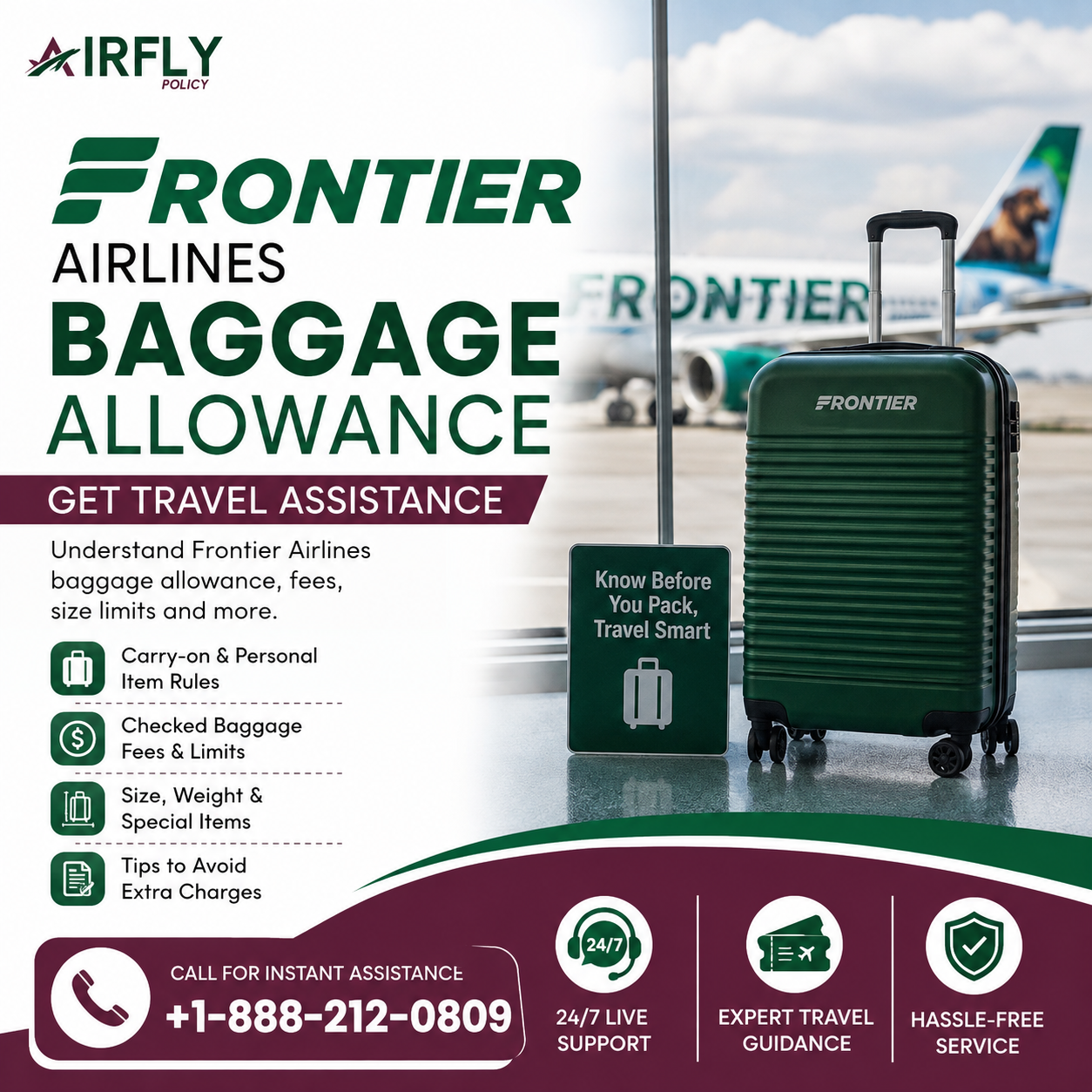  Frontier Airlines Baggage Allowance – Get Travel Assistance
