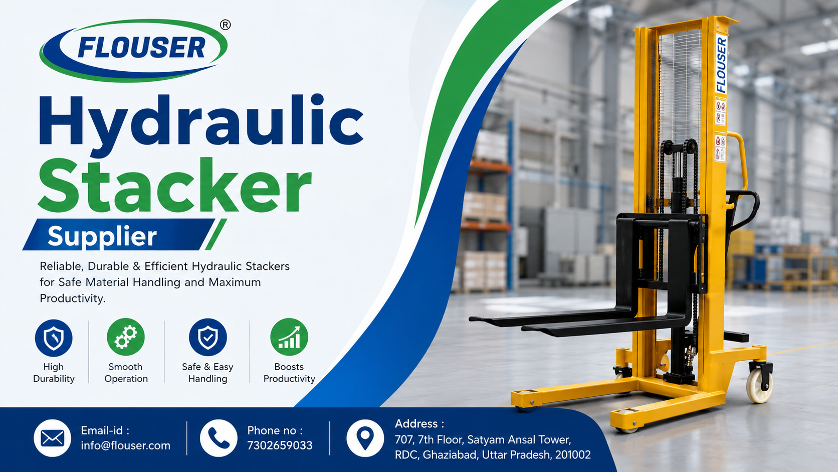  Hydraulic Stacker Supplier