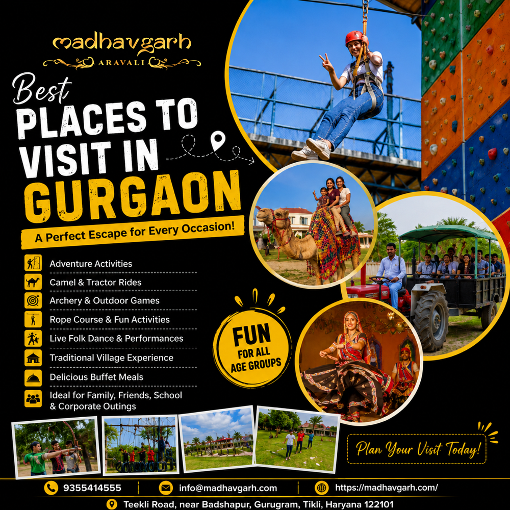  Gurgaon Adventure Park for an Exciting Day Out