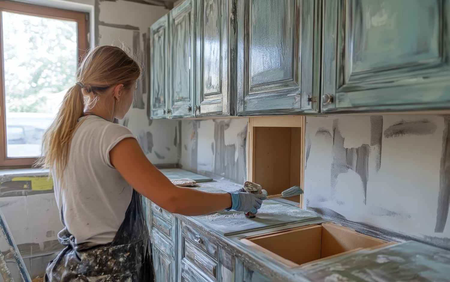  Professional Cabinet Painting Contractor in Apex | First Choice Painters