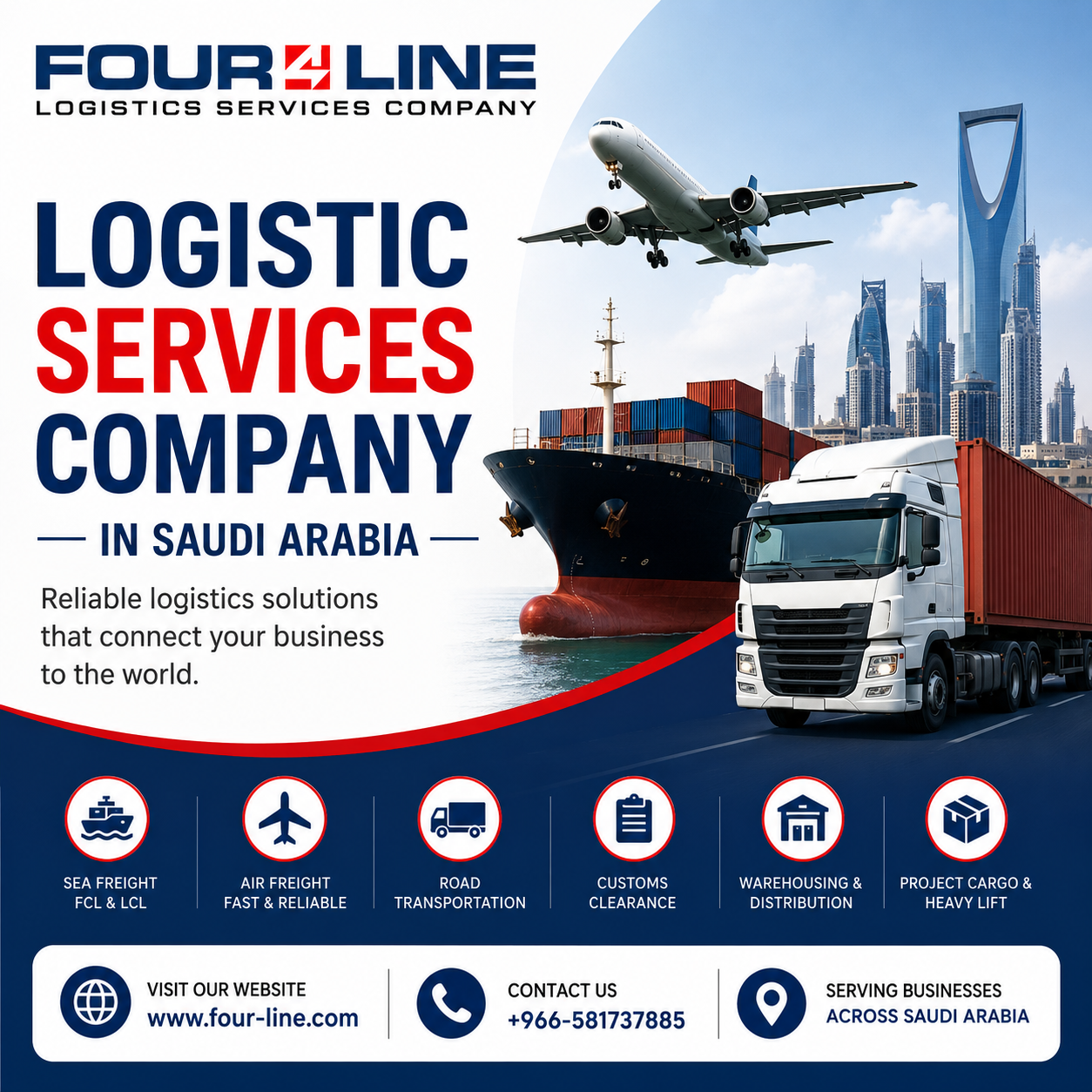  Saudi Logistic Services Company for Reliable Cargo Solutions