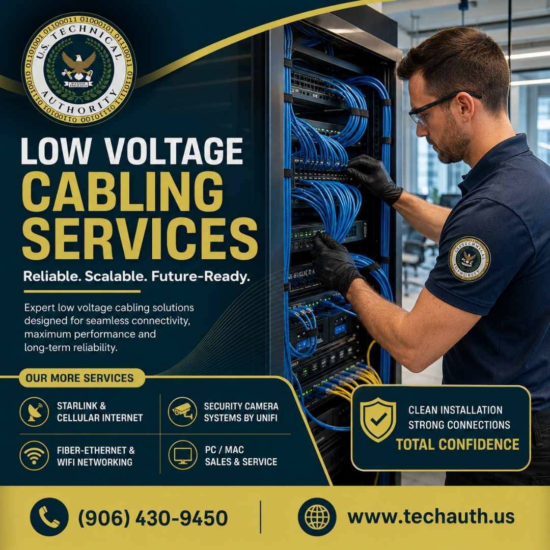  Better Business Networks with Low Voltage Cabling Services Near Me