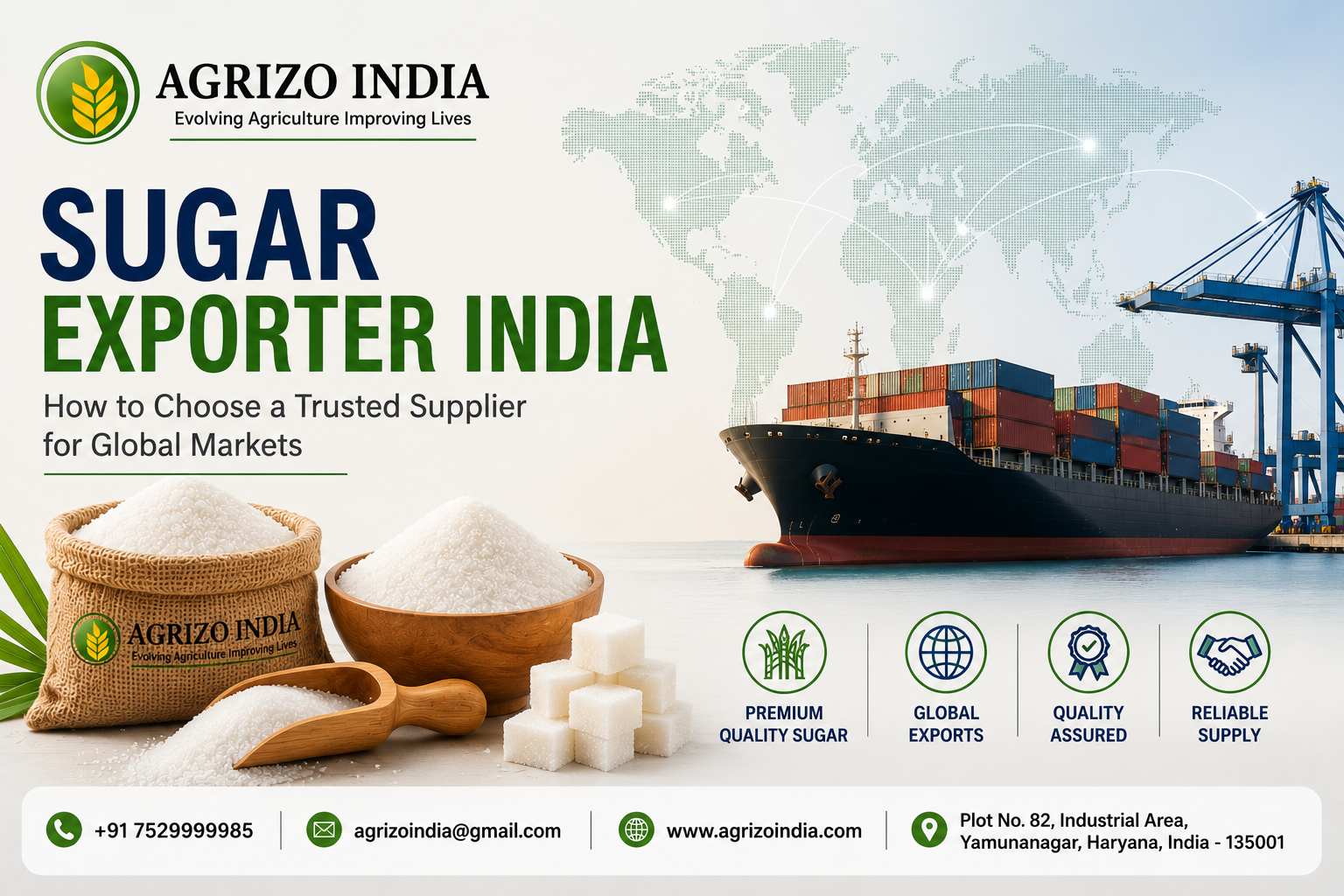 How Does Sugar Exporter India Support International Food Industries?