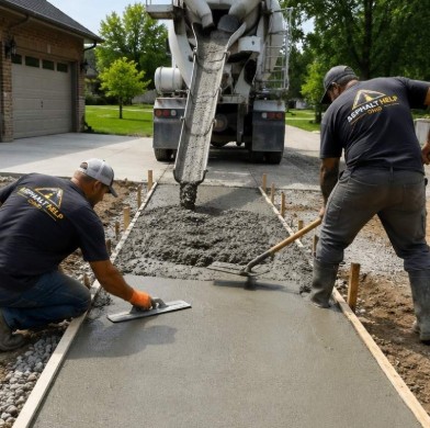  Concrete Contractors in Columbus Ohio for Driveways and Walkways