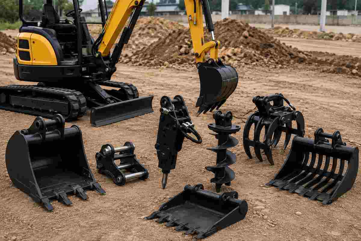  Trusted Mini Excavator Attachments Supplier Brisbane – Yuchai