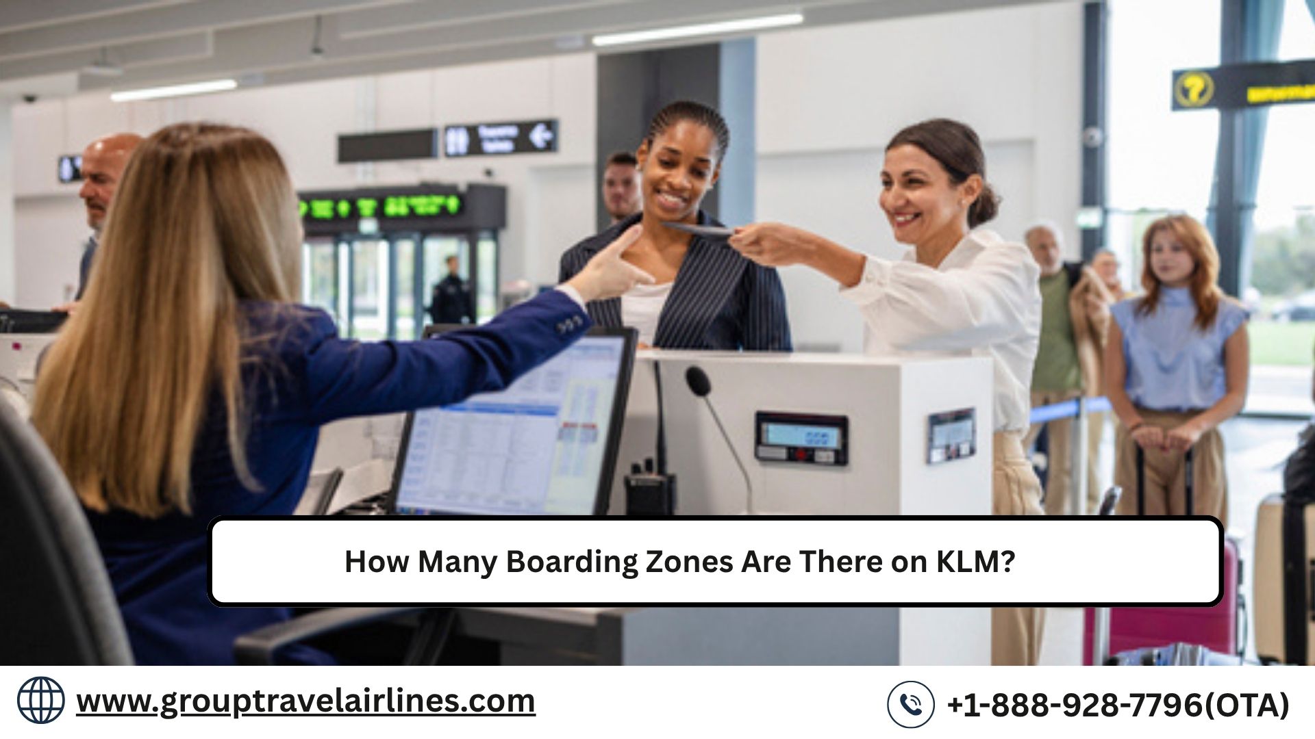  How Many Boarding Zones Are There on KLM?
