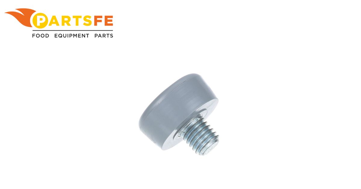  Globe 817-S Slicer Rubber Foot 5/8"H 1/2"-13 Stud