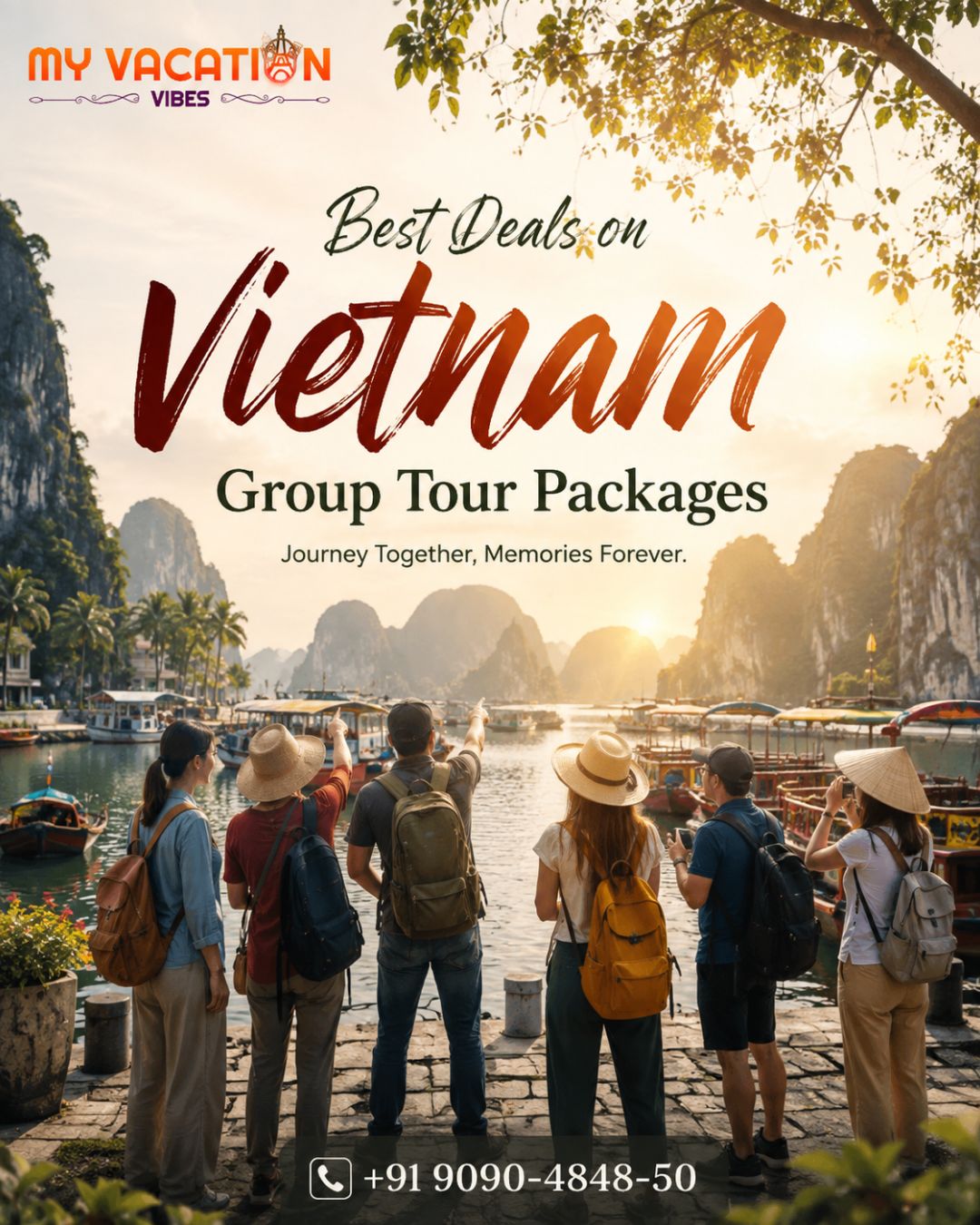 Best Deals on Vietnam Group Tour Packages – +91 9090-4848-50