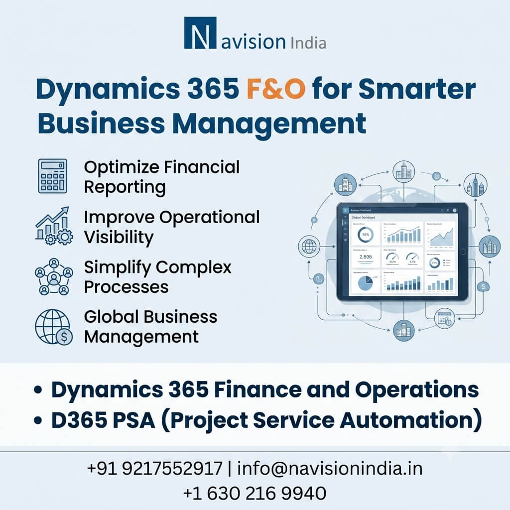  Dynamics 365 F&O for Connected Business Management