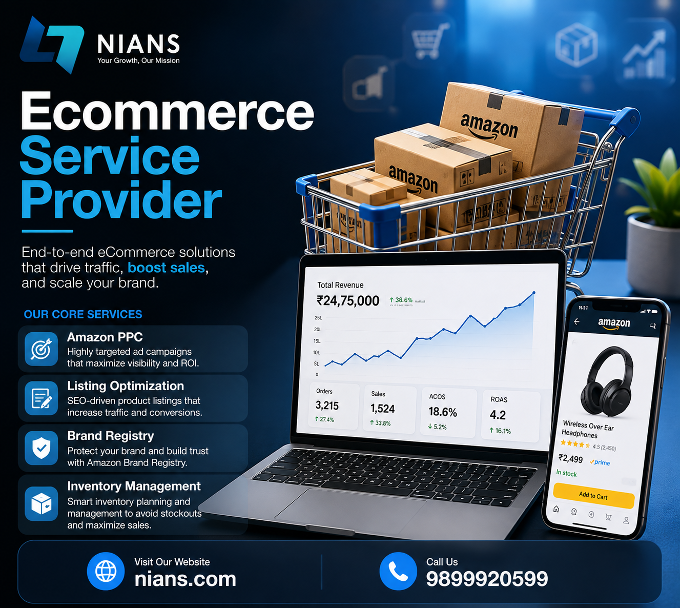  Ecommerce Service Provider for Smarter Online Growth | NIANS
