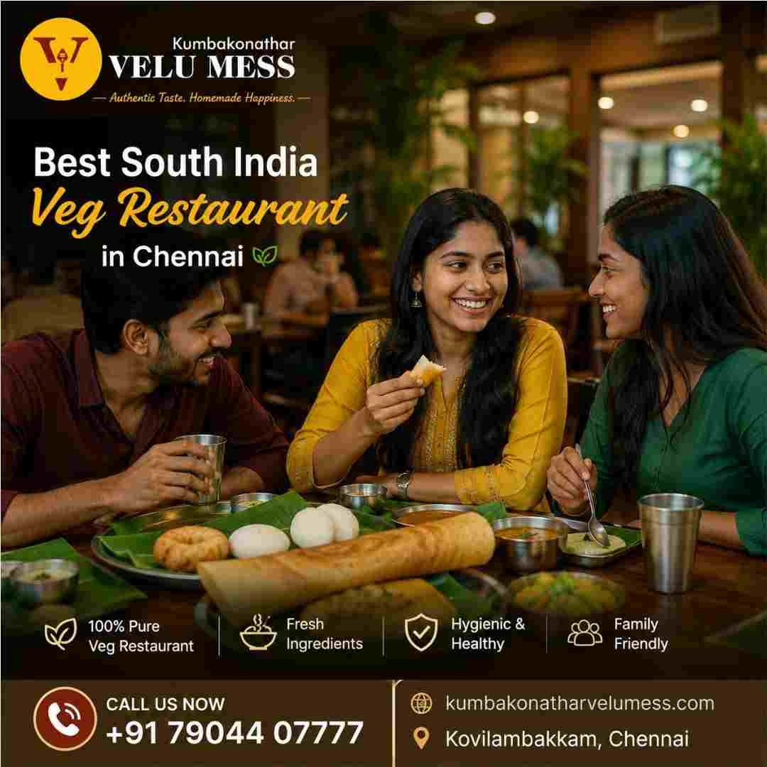  Top-rated South Indian vegetarian restaurants in Chennai