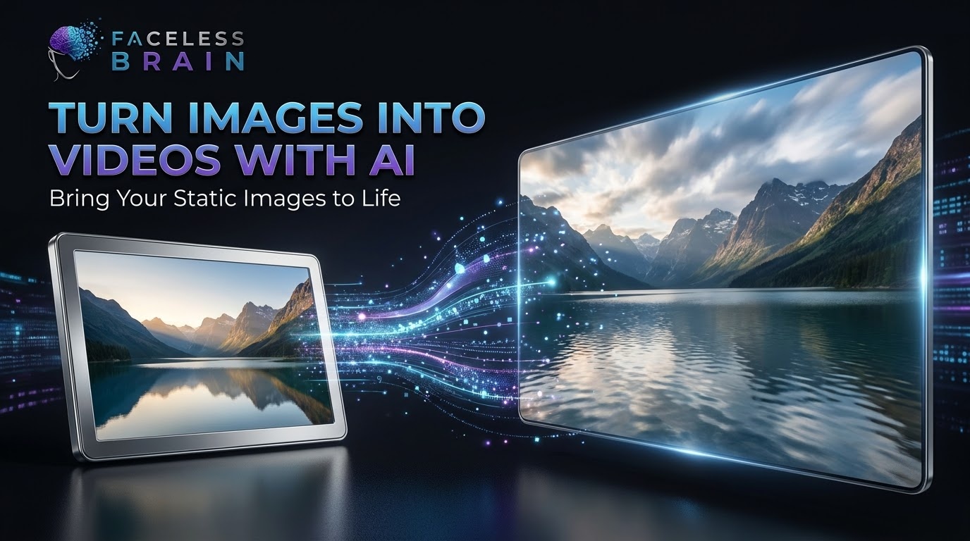  Turn a Single Image Into a Video With AI