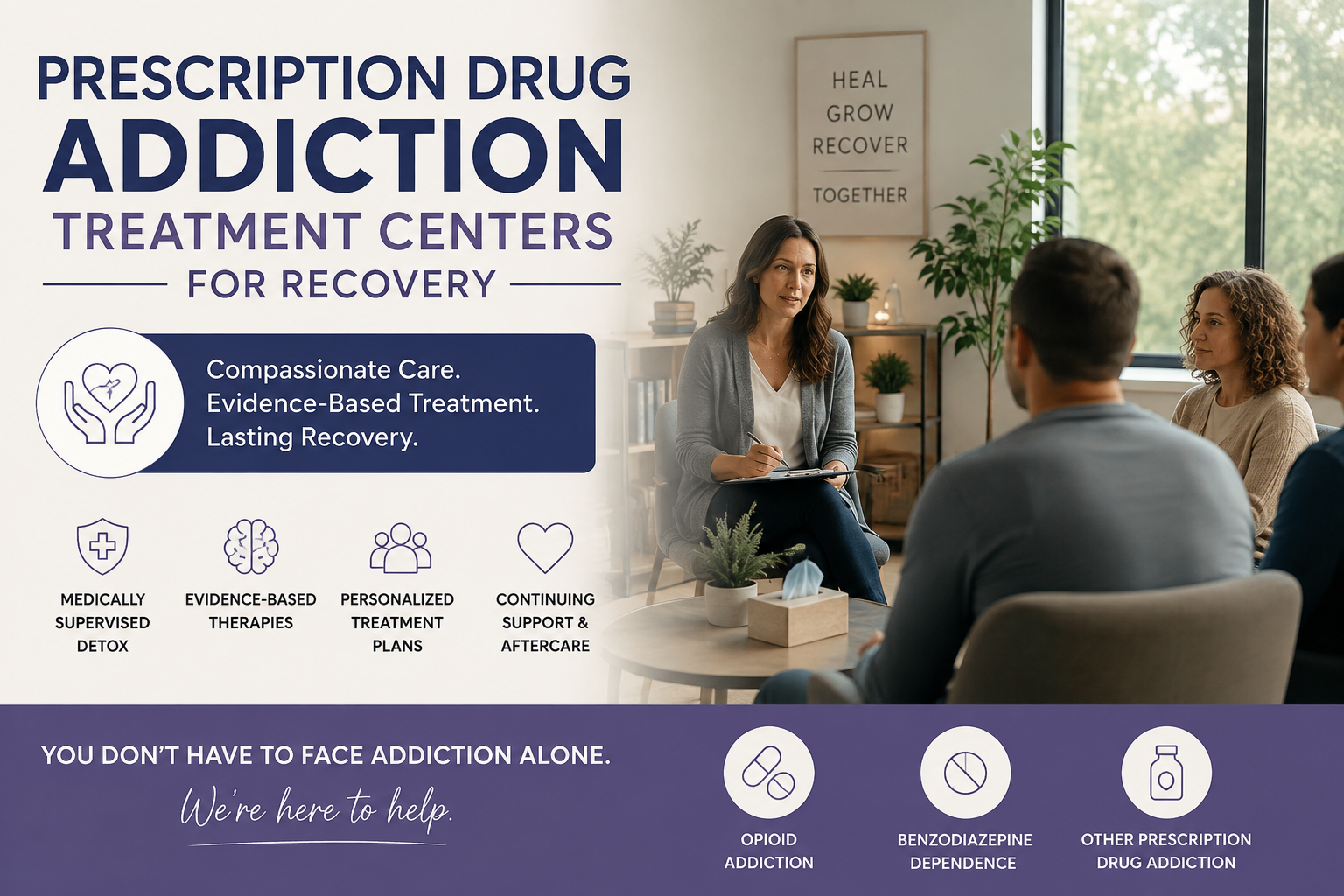  Prescription Drug Addiction Treatment Centers for Recovery