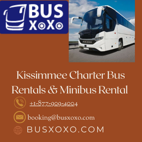  book kissimmee charter bus rental for airport transportation
