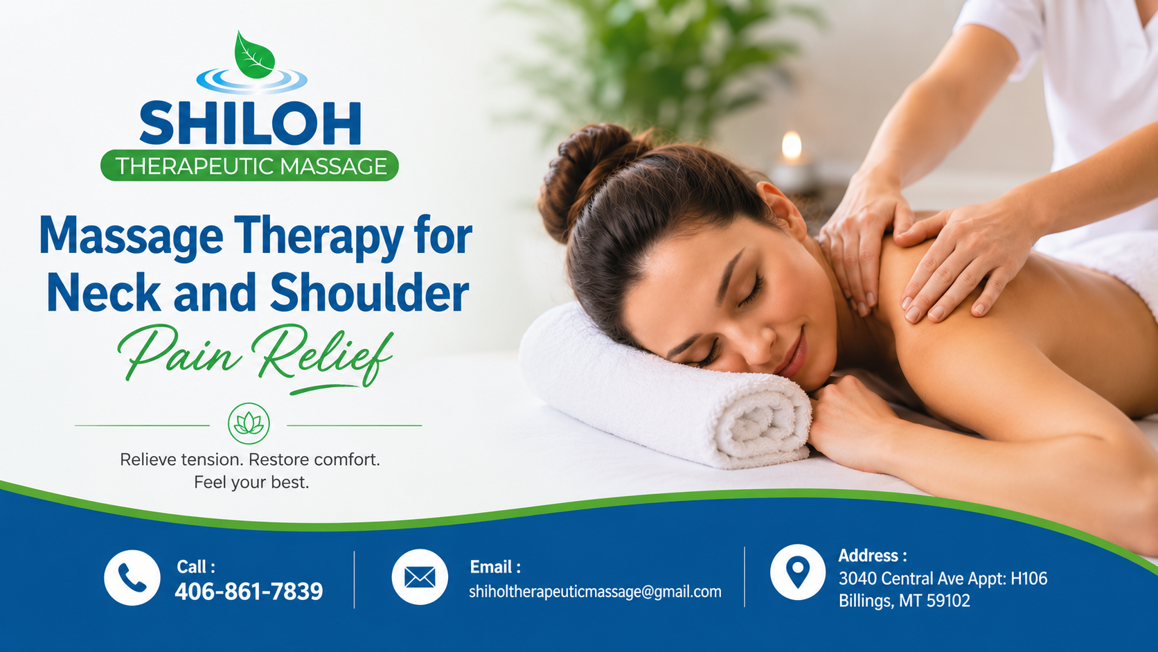  Massage Therapy for Neck and Shoulder Pain Relief