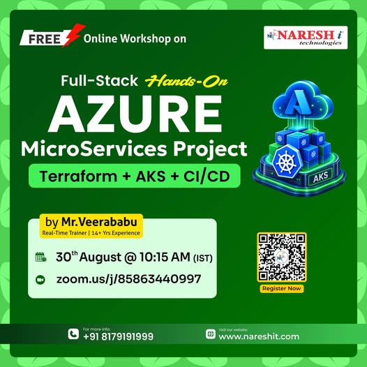  Free Online Azure Microservices Workshop – Hands-On Project