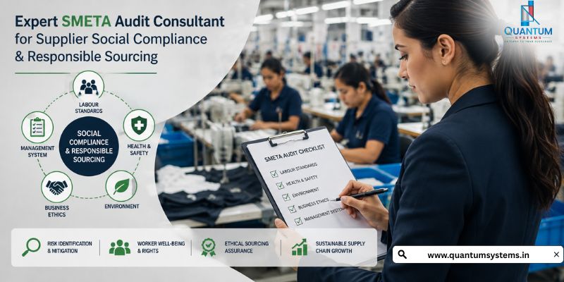  Expert SMETA Audit Consultant for Supplier Social Compliance & Responsible Sourcing | Quantum Systems Management Pvt. Ltd.