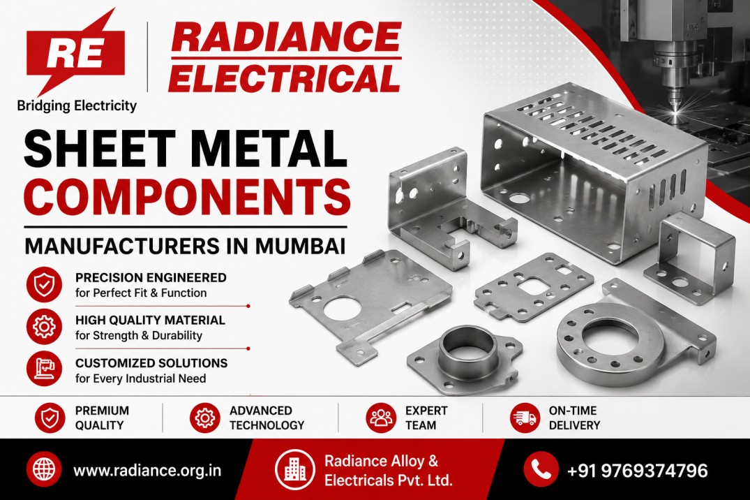  sheet metal components manufacturers in Mumbai