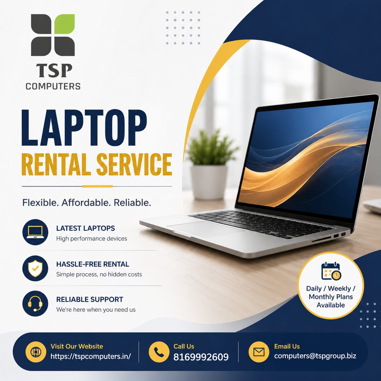  Laptop rental services in Mumbai