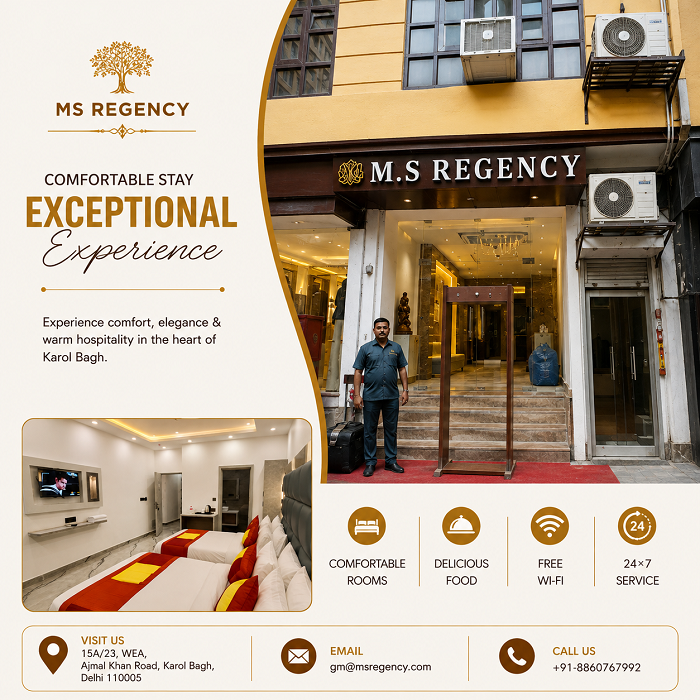  Hotel Near Karol Bagh Metro