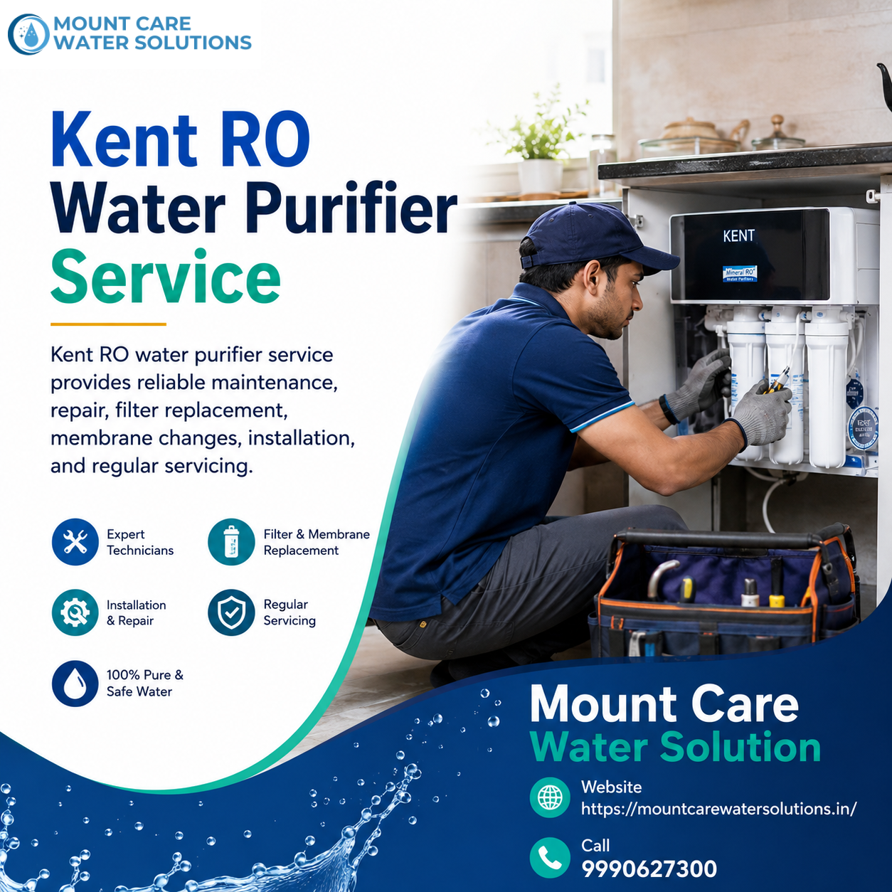  Kent RO Water Purifier Service