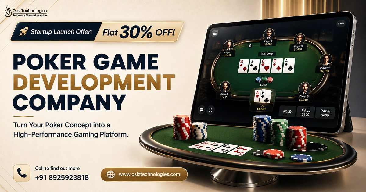 Want to Start a Poker Gaming Business? Get 30% OFF