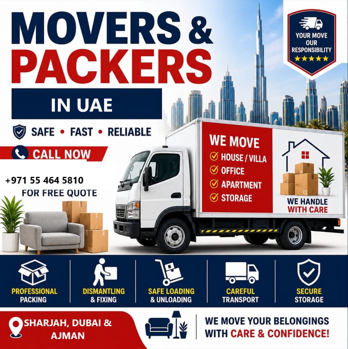  Professional Movers & Packers