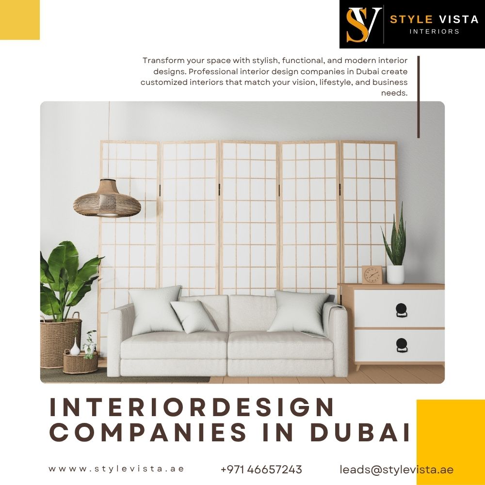  Top Interior Design Companies in Dubai for Luxury Home and Office Design Services