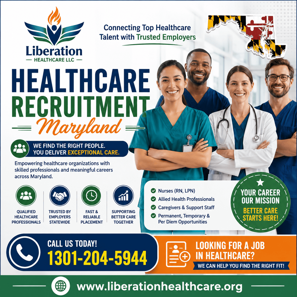  Healthcare Recruitment Maryland | Trusted Healthcare Staffing