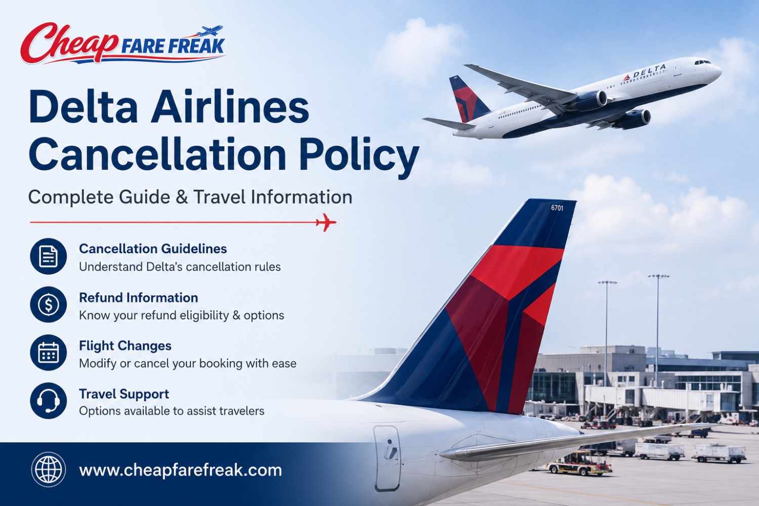  Delta Airlines Cancellation Policy - A Simple Guide to Flight Refunds & Credits