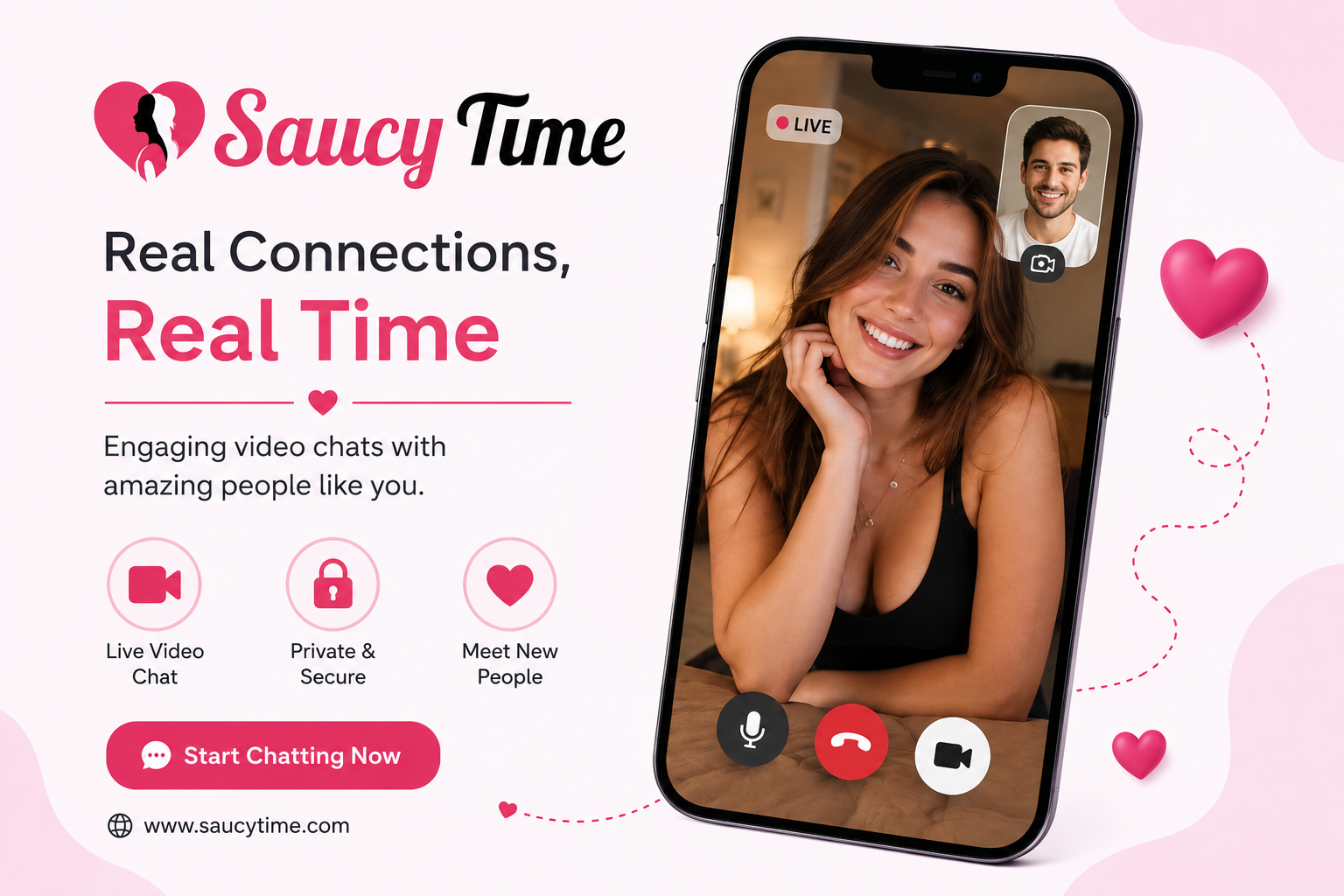  Saucy Time: Connect Easily Through Adult Webcam Calls
