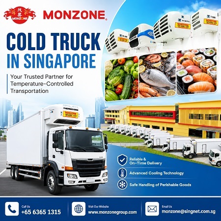  Reliable Cold Truck Singapore Rental for Fresh and Frozen Cargo Delivery
