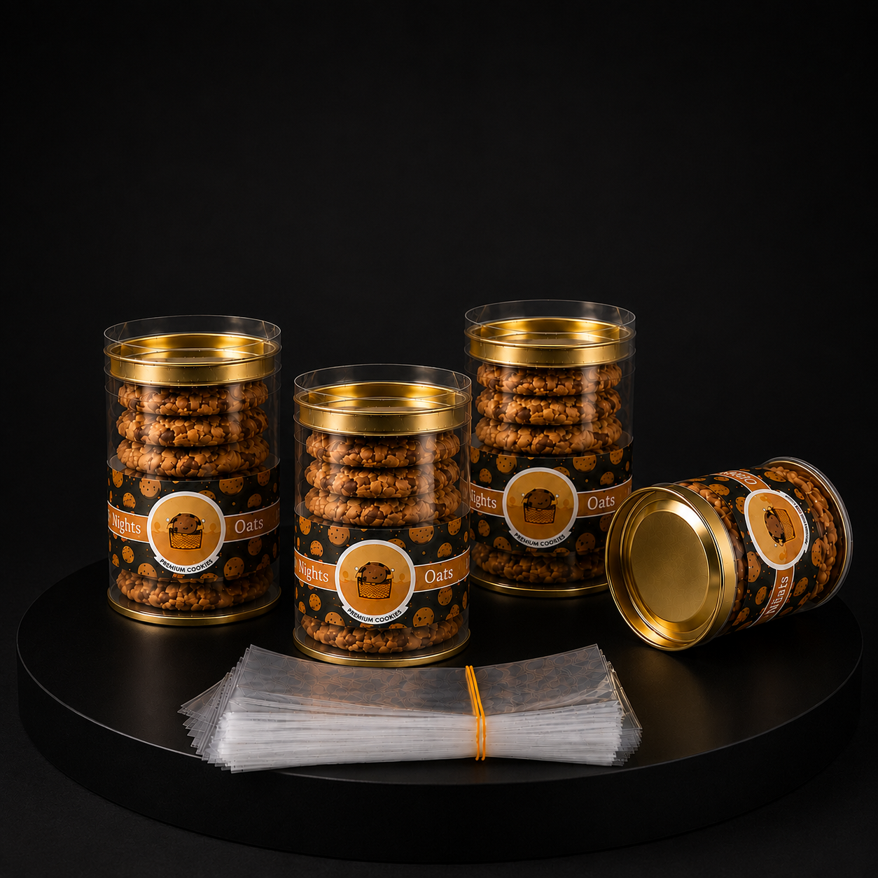  Clear Tin Jars with Shrink Sleeves That Give Small Food Businesses a More Premium Brand Presence