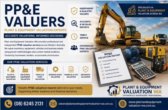  PP&E Valuers – Reliable Plant & Equipment Valuation Services
