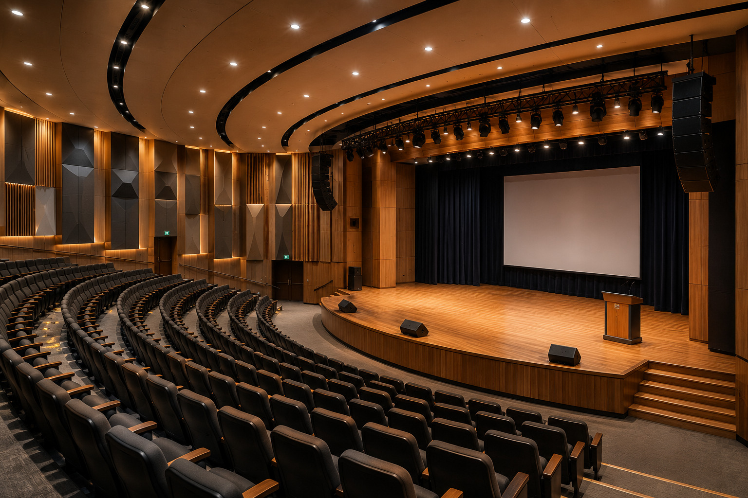  Turnkey Auditorium Contractors India | Phonics Overseas