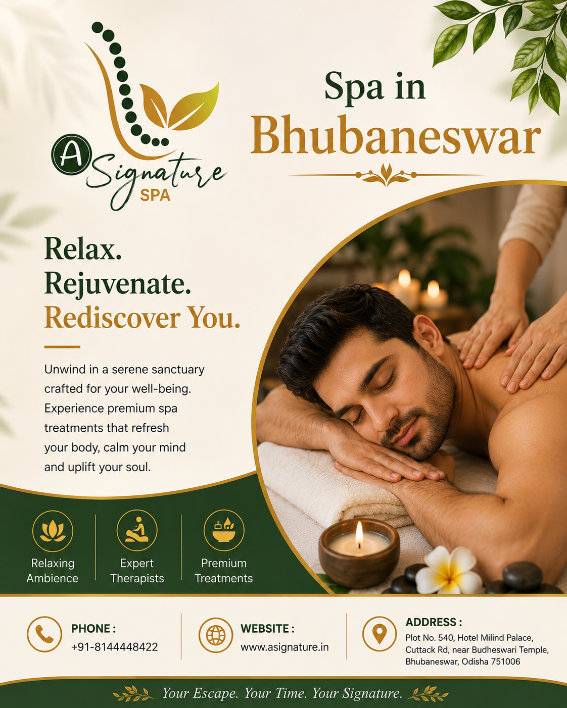  ASignature Spa – Premium Spa Experience in Bhubaneswar