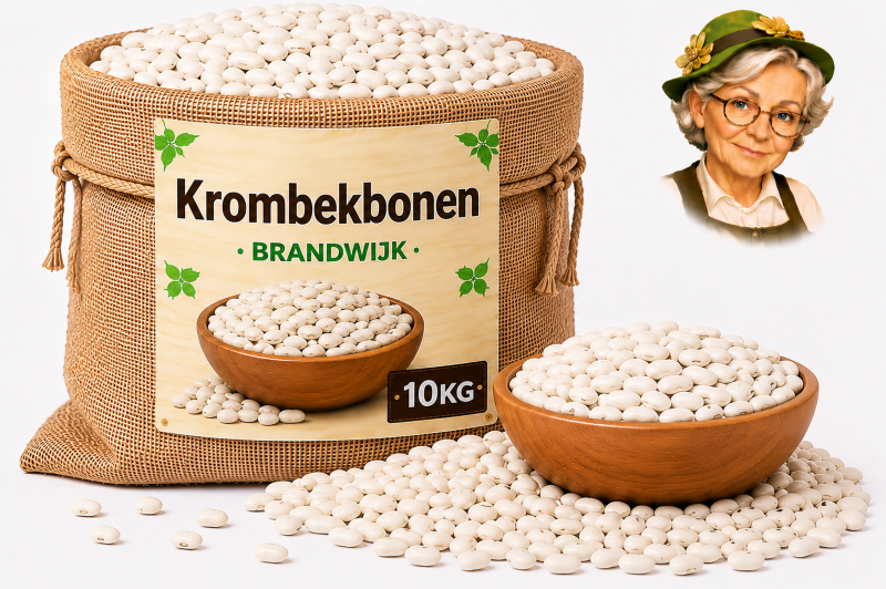  Witte Bonen Brandwijk 10kg voor Grootverbruik