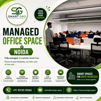  How to find a Managed office space for rent in Noida?