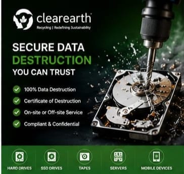  Secure Data Destruction Services in Dubai | ClearEarth