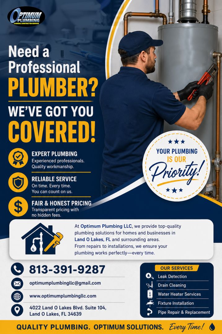  Trusted Emergency Plumber New Port Richey Available When Needed