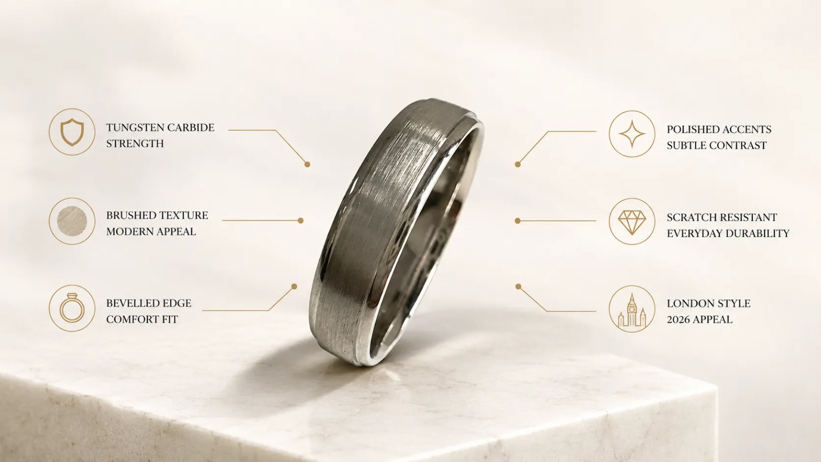  Tungsten Wedding Band: A Modern Symbol of Timeless Strength